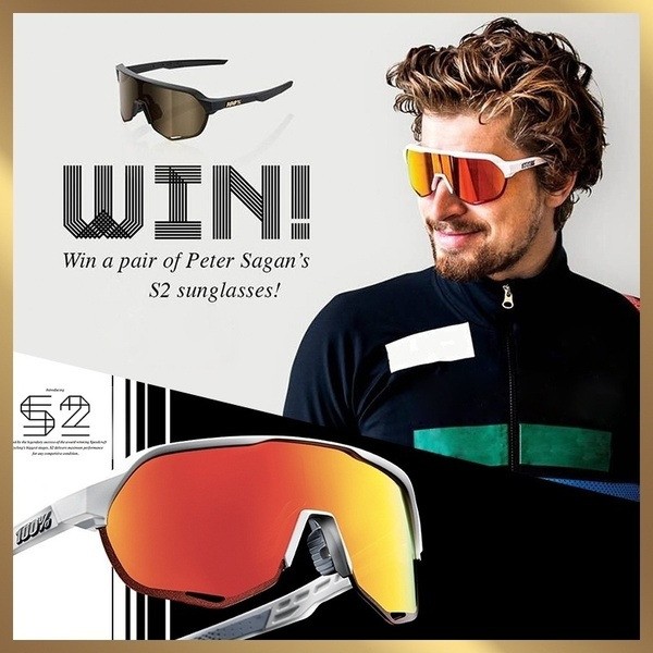 100% S2 sunglasses Red Multilayer lens Included