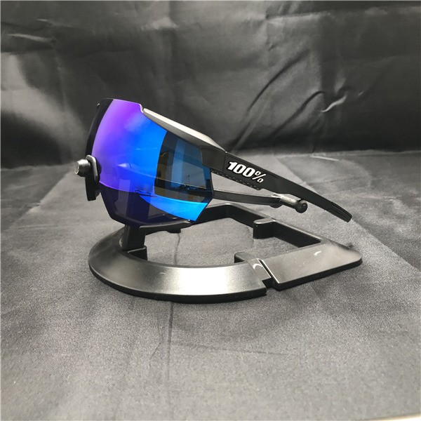 100% Racetrap sunglasses Purple bule lens Included