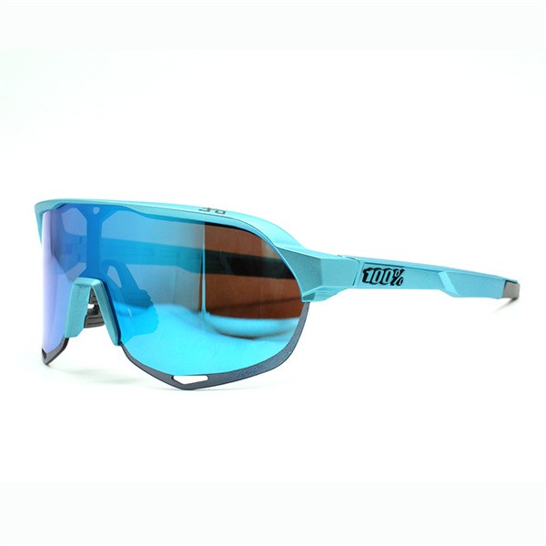 100% S2 sunglasses Sky blue lens + Silver lens + Clear lens Included