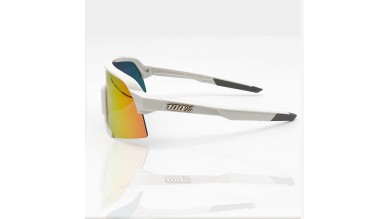 100% S3 sunglasses White frame Orange lens Included