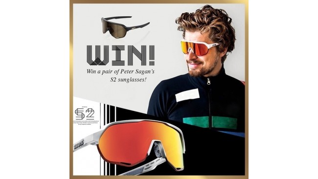 100% S2 sunglasses Red Multilayer lens Included