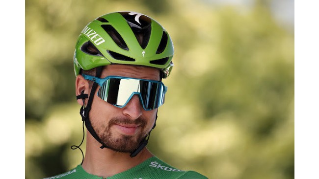 100% S3 sunglasses Blue frame Black lens Included